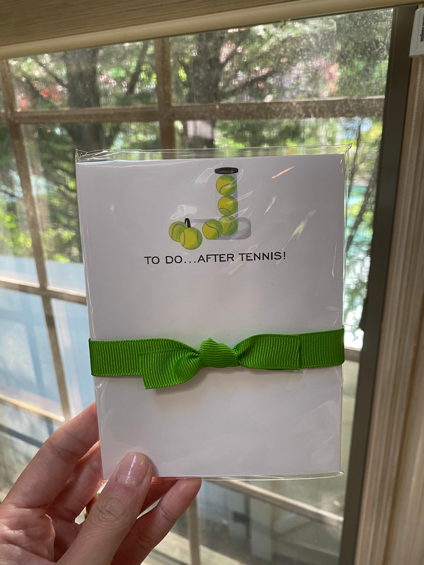 To do after tennis notepad . Tennis notepad. Tennis stationary. sporty notepad . gift for tennis players