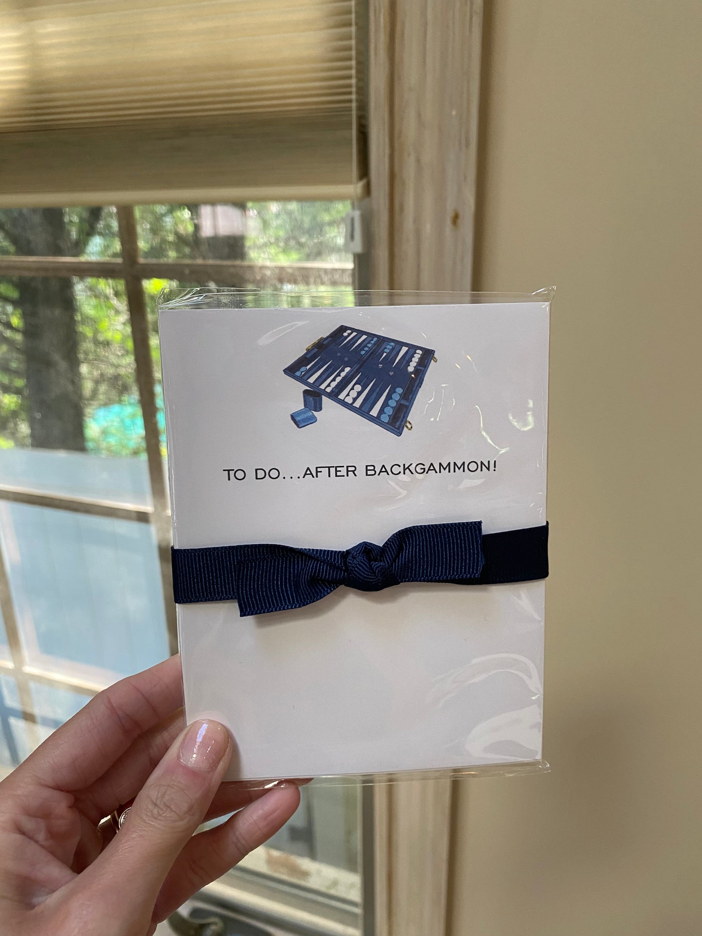 To do after backgammon notepad . Summer notepad. Backgammon gift