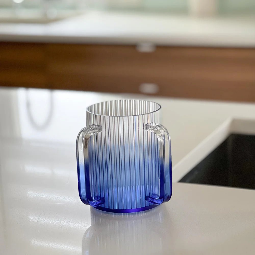 Lucite Corrugated Washing Cup - Little Somethings NYC