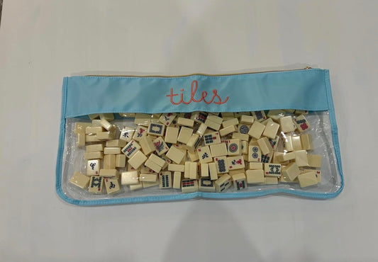 Mahjong Clear Tile Pouch