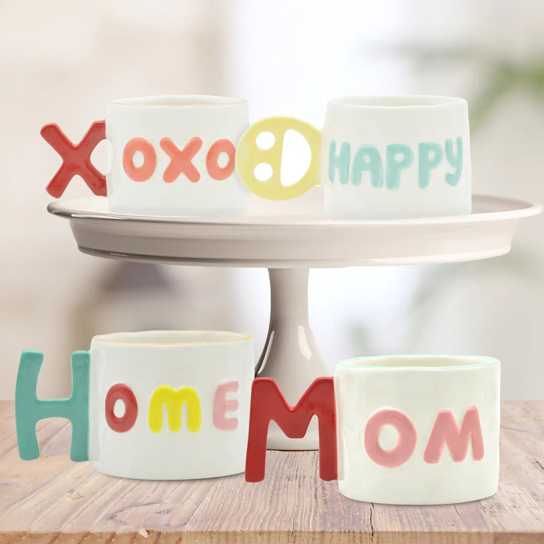 Ceramic Message Mug Happy