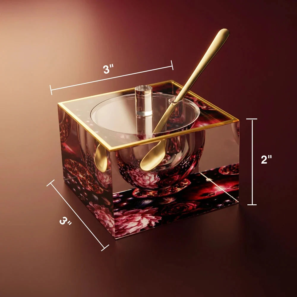 Rosh Hashanah Velvet Orchard Honey Dish