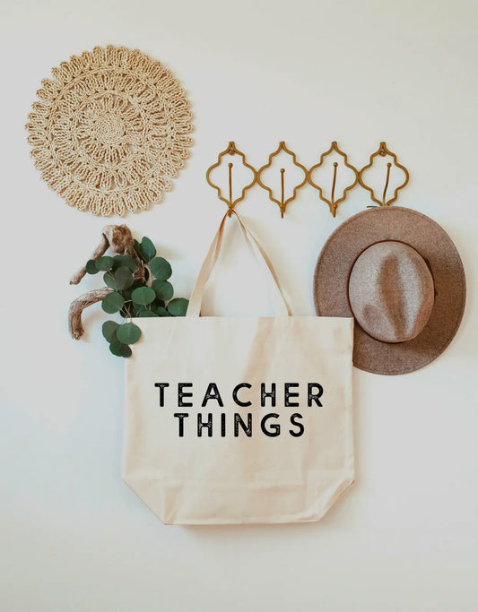 Teacher Things Tote