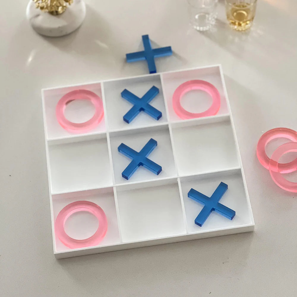 Lucite tic Tac toe 