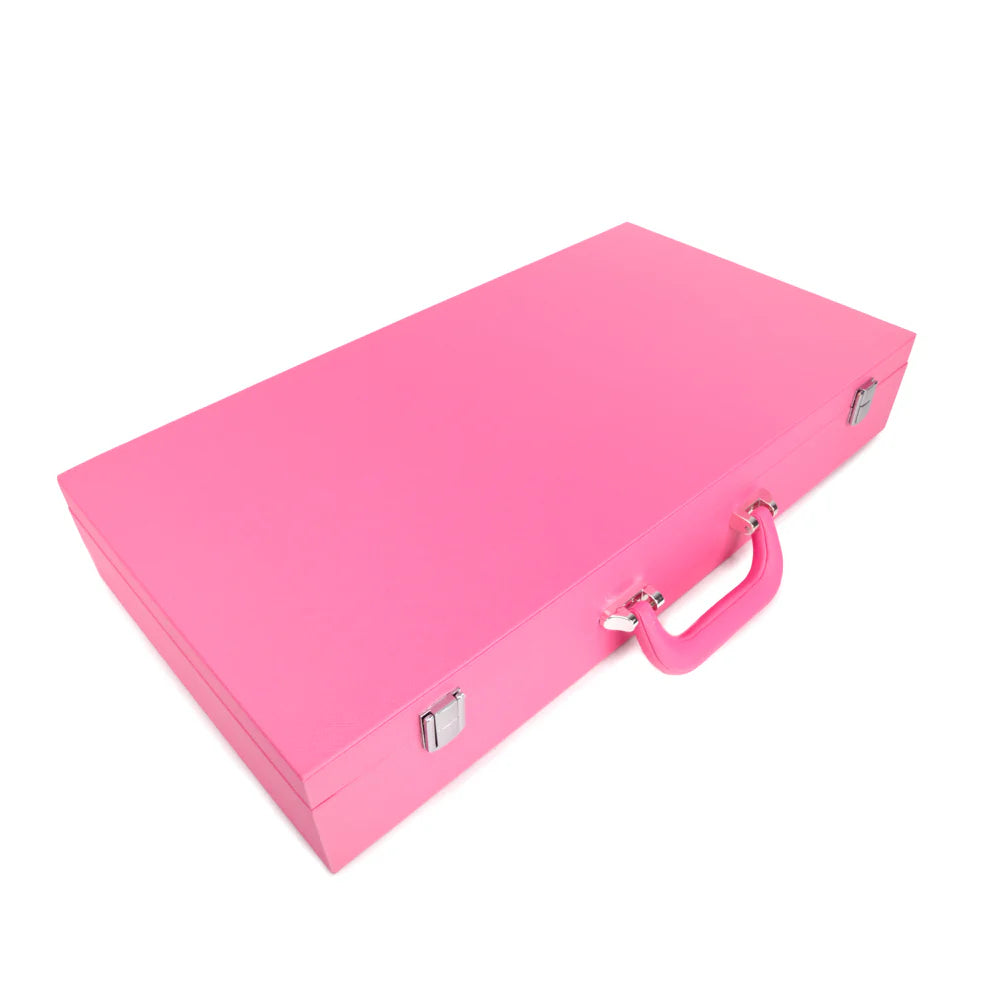 Mahjong Game Set in Hot Pink