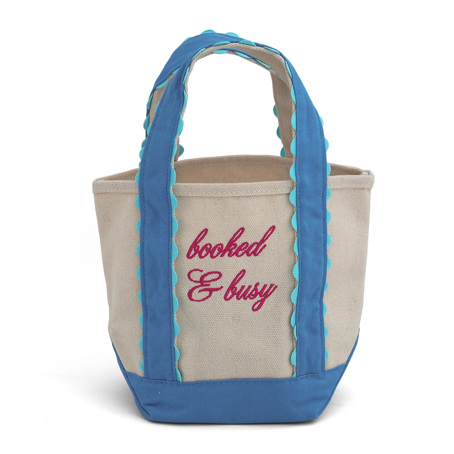 Embroidered Mini Tote Boat bag