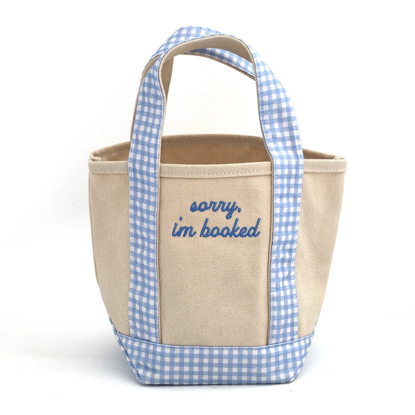 Embroidered Mini Tote Boat bag