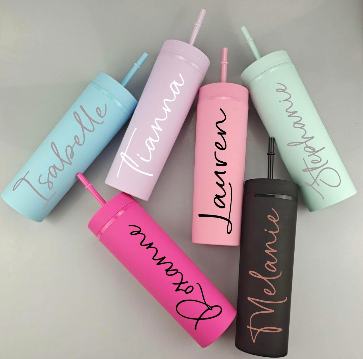 Personalized tumblers