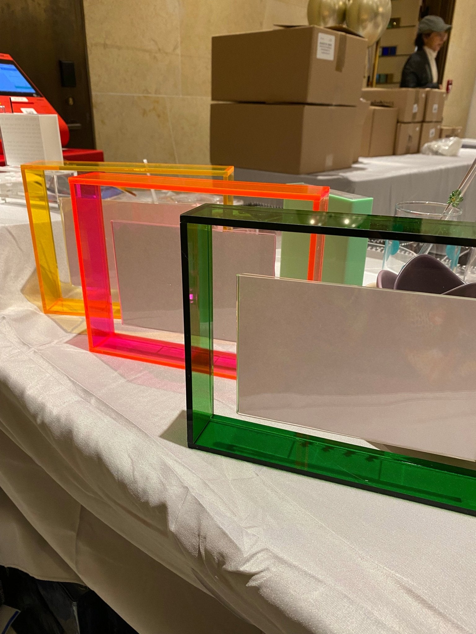 Acrylic Neon Floating Picture Frames - Little Somethings NYC