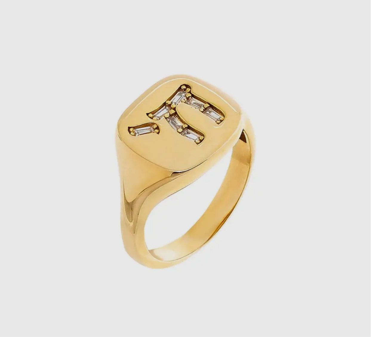 Baguette Chai Pinky Ring - Little Somethings NYC