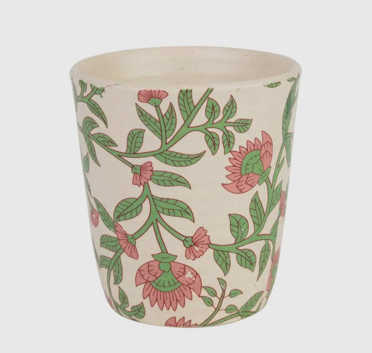 Blooming Vines Handmade Ceramic Cup Tumbler - Little Somethings NYC