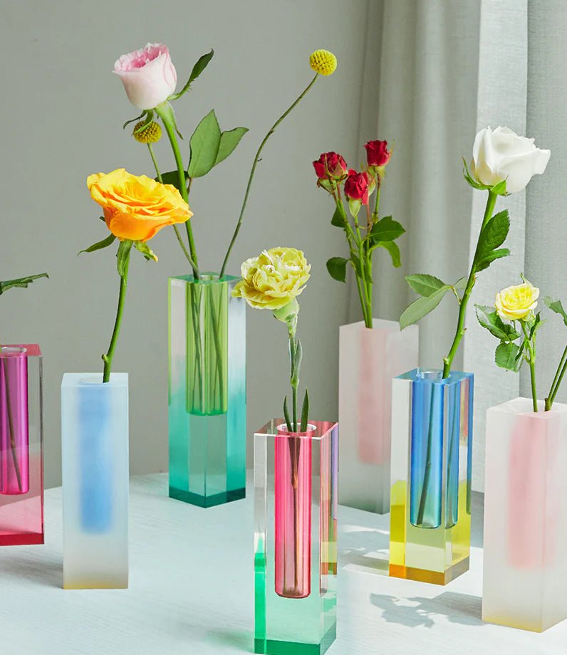 Colorful Acrylic Bud Vase - Little Somethings NYC