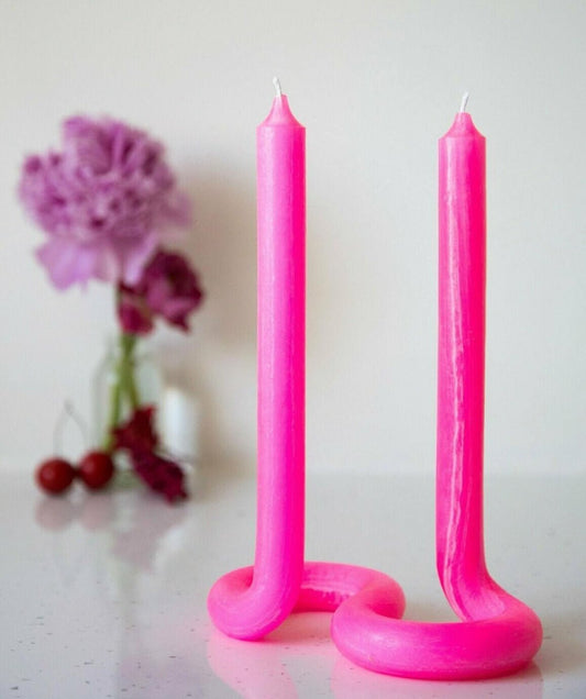 Colorful Twist Candle - Little Somethings NYC