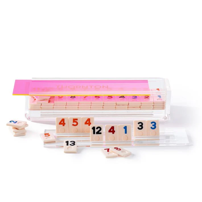 lucite summer games rummikub